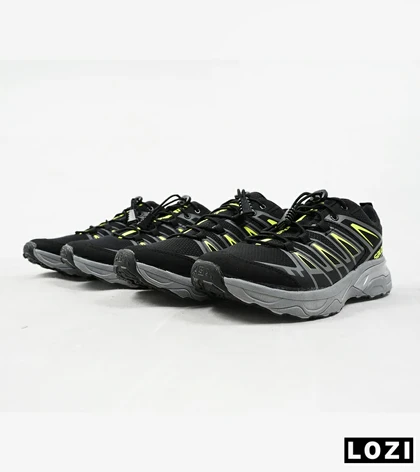 کفش کتانی مشکی سبز سالومون Salomon X ULTRA