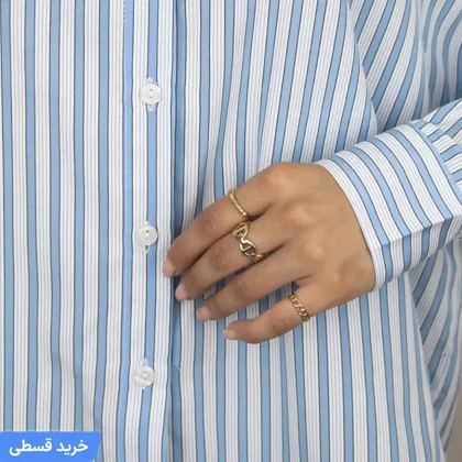 شومیز ساده راه راه