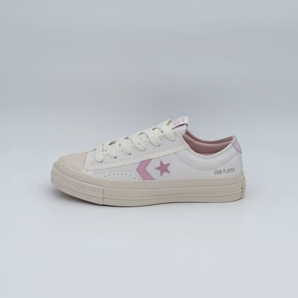 کانورس استار پلیر سفید صورتی/Converse star player pink