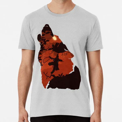 تیشرت با طرح Sekiro - One Armed Wolf سکیرو کد 27381