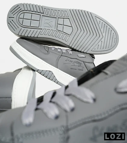 کفش اسنیکرزمردانه طوسی سفید VANS