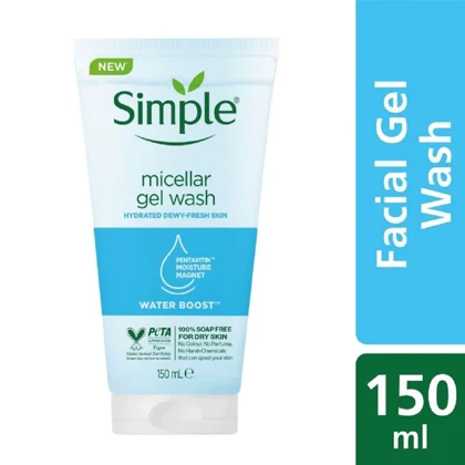 ژل شوینده میسلار آبرسان سیمپل Simple Water Boost