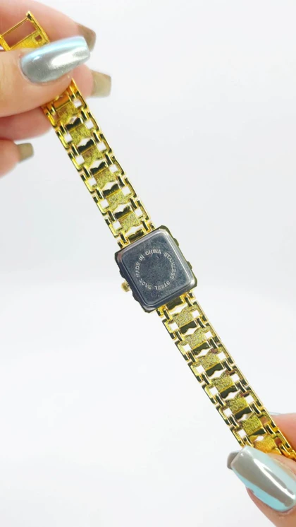 ساعت مچی زنانه مجلسی EHHE نگین‌دار با موتور کوارتز