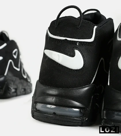 کفش کتانی مردانه و زنانه مشکی سفید NIKE Air More Uptempo '96 مدل 7153
