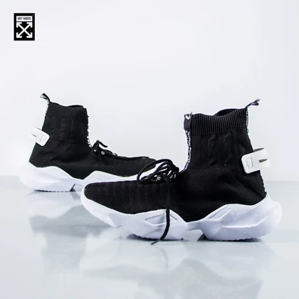 کفش ساق‌دار Off white مدل socuring (مشکی)