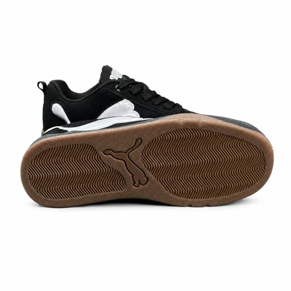 کفش کتانی مردانه بزرگ پا مدل پوما مشکی تمام Puma