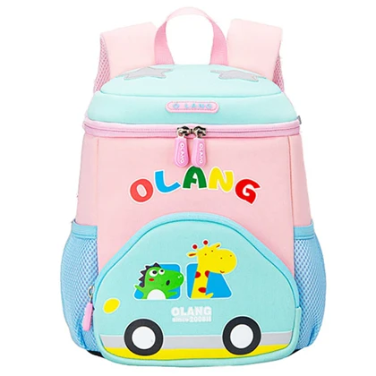 کیف کوله پشتی بچه گانه زرافه تمساح اورجینال اولنگ OLANG 6115