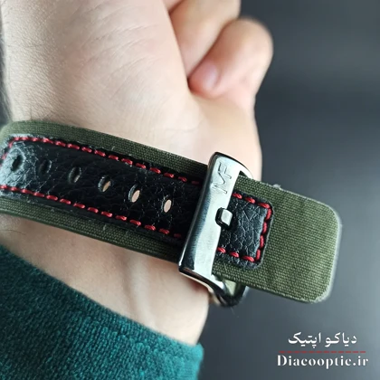 ساعت مچی مردانه اورجینال موتور ژاپن برند مینی فوکوس سه موتور مدل Mf0006G.04 بند چرم