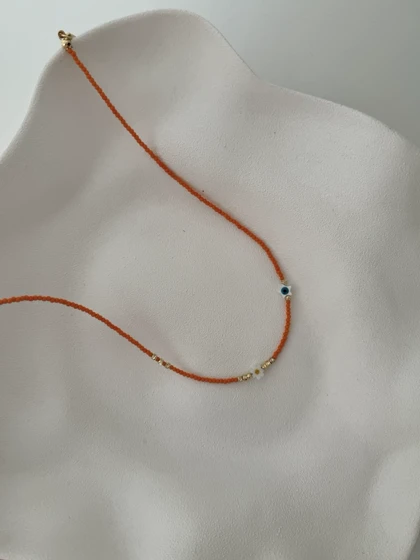 گردنبند تابستانی گل