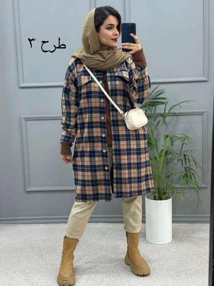 پالتو بلند پشمی