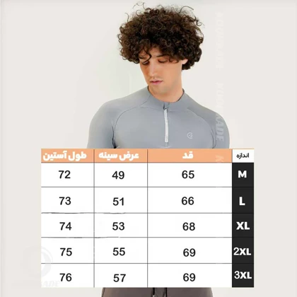 نیم زیپ فینگردار براش COCO