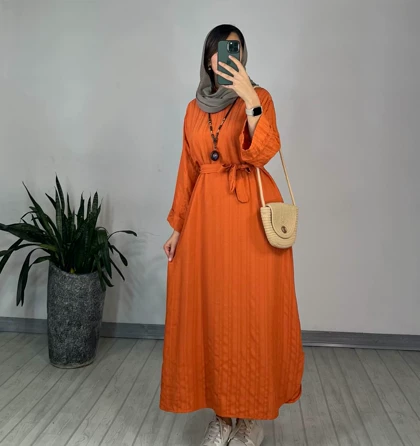 پیراهن مانتویی راحیل