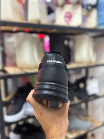 کتانی مردانه سالامون مدل پرو مشکی