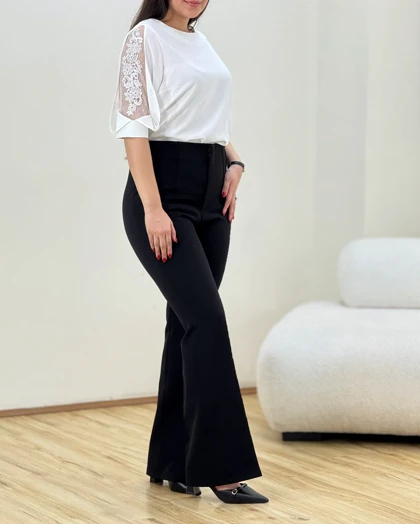 شلوار پارچه ای دمپا 210 زنانه/آراسز