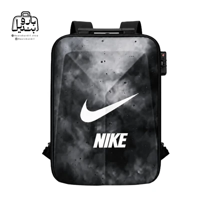 کوله‌پشتی فانتزی هارد کیس Marinox Marvel کد 1090 طرح نایک مشکی Black Nike