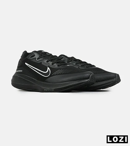 کفش کتانی بزرگ پا مشکی نایک NIKE air zoom مدل 8289