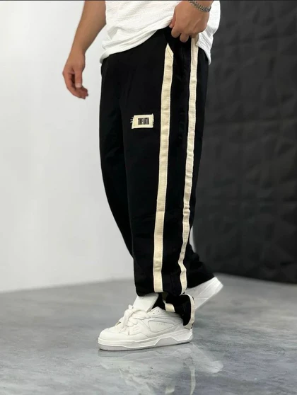 شلوار بگ پارچه گلکسی