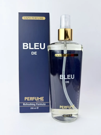 بادی اسپلش مردانه بلو د Blue De پرفیوم فکتوری Perfume Factory