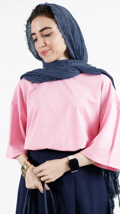 تیشرت باکسی ساده