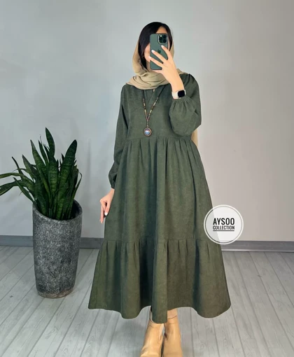 پیراهن مانتویی تانیا