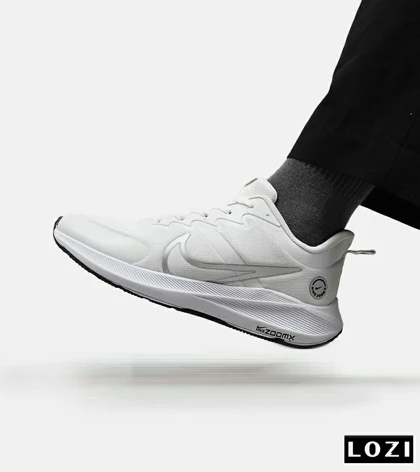 کفش کتانی مردانه سفید NIKE AIR zoomx