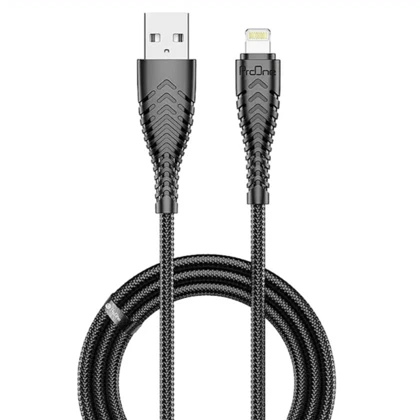 کابل USB به لایتنینگ پرووان ProOne مدل PCC175L جریان 2.1 آمپر 1 متر