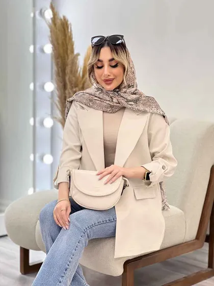مانتو مازراتی آستین پاگن