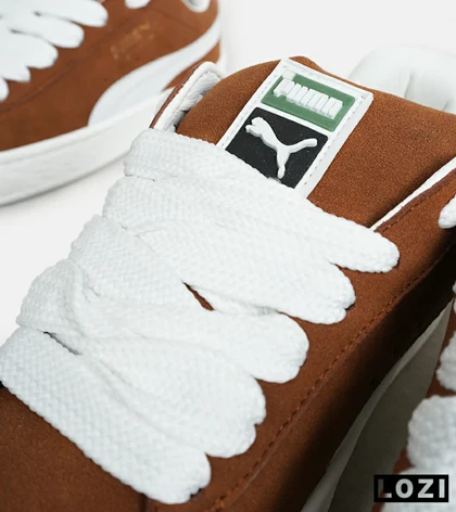 کفش کتانی ورزشی قهوه ای سوخته مردانه و زنانه PUMA suede XL مدل 6890