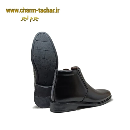 نیم بوت مردانه چلسی بغل زیپ کدsi141