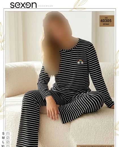 بلوز و شلوار سایز نرمال زنانه sexen کد 40305