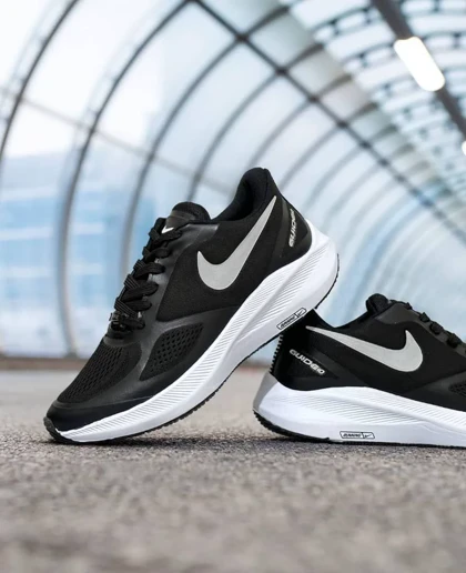 کفش اسپرت و رانینگ مردانه برند نایکی nike مدل شیلد مشکی کد 252