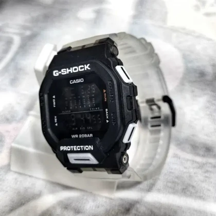 ساعت مچی اسپرت جیشاک GBD مشکی با بند یخی