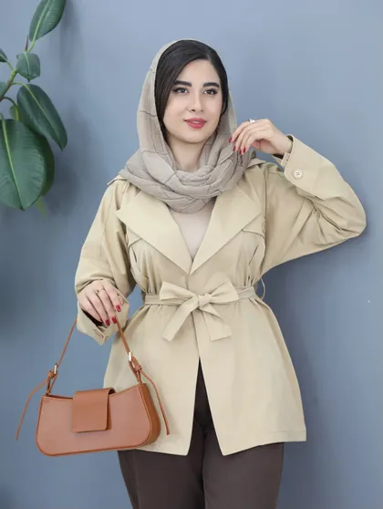 بارانی کوتاه فهیمه