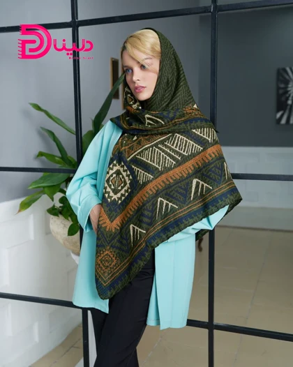 روسری وسط ساده نخی ترمه