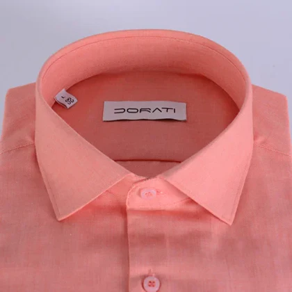 پیراهن مردانه فلورا گلبهی آستین دار