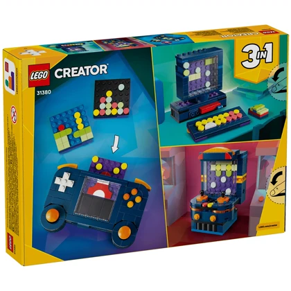 لگو LEGO Creator مدل Retro Gaming Console کد 31380 سه در یک
