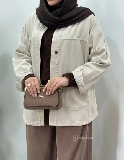 کت کتان پاییزه جانا