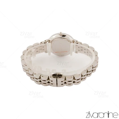 ساعت دنیل ولینگتون زنانه سیلور صفحه سفید ایندکس نگین‌دار 105449