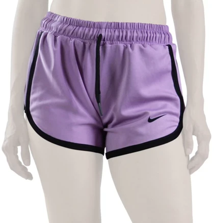 شلوارک ورزشی زنانه نایک مدل Dri Fit-4B0148 بنفش روشن