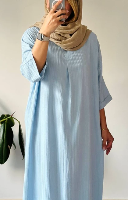 پیراهن مانتویی ساحل 5