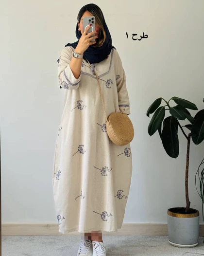 مانتو عبایی لیلیوم