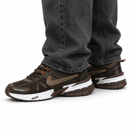 کفش کتانی مردانه نایکی v2k موکا NIKE V2K