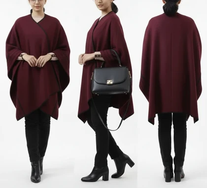 پانچو مخمل مرلوت