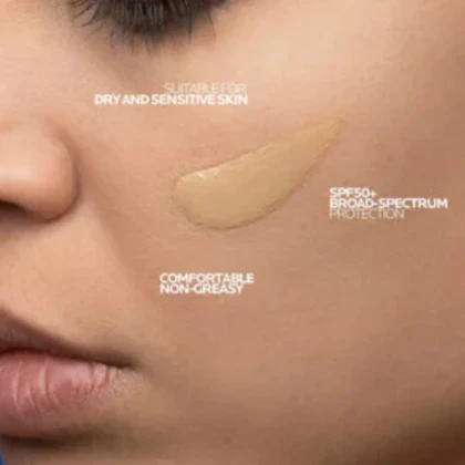 کرم ضدآفتاب رنگی لاروش پوزای آنتلیوس مدل Anthelios Ultra SPF50 مناسب پوست حساس دور چشم