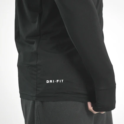 استرج نیم زیپ ورزشی مردانه نایک مدل VHD-Dri Fit-4K0978 مشکی