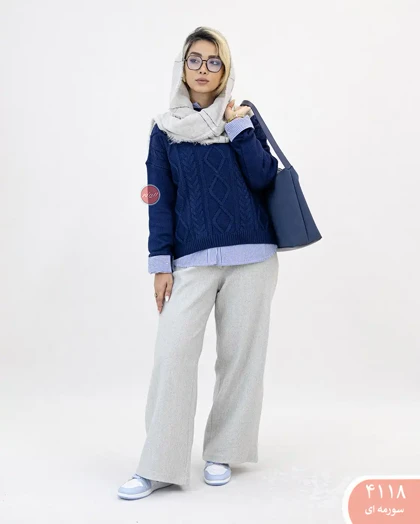 بلوزبافت زنجیری 4118