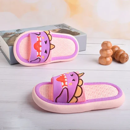 دمپایی پسرانه مدل بابی کد pink