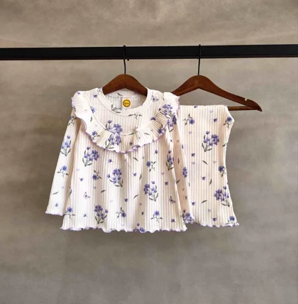 ست بلوز شلوار راحتی ریلی