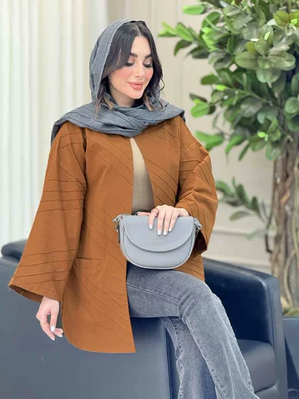 مانتو برش‌دار بغل چاک
