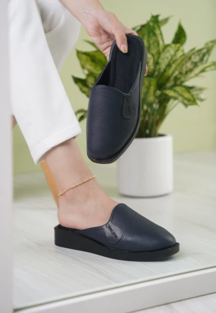 کفش صندل زنانه روفرشی جلو بسته الناز